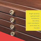 MEEDEN 4-Drawer Art Supply Storage Box - Image 5