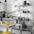 Regal Altair 24" Deep x 24" Wide x 74" Height Wire Shelving Kit | 4-Tier | NSF - Image 2