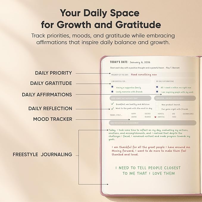 Best Daily Journal for Men & Women - Image 3