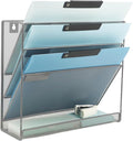 EASEPRES Desk File Organizer Mesh 4-Tier, Hanging Wall Mount Document by EASEPRES