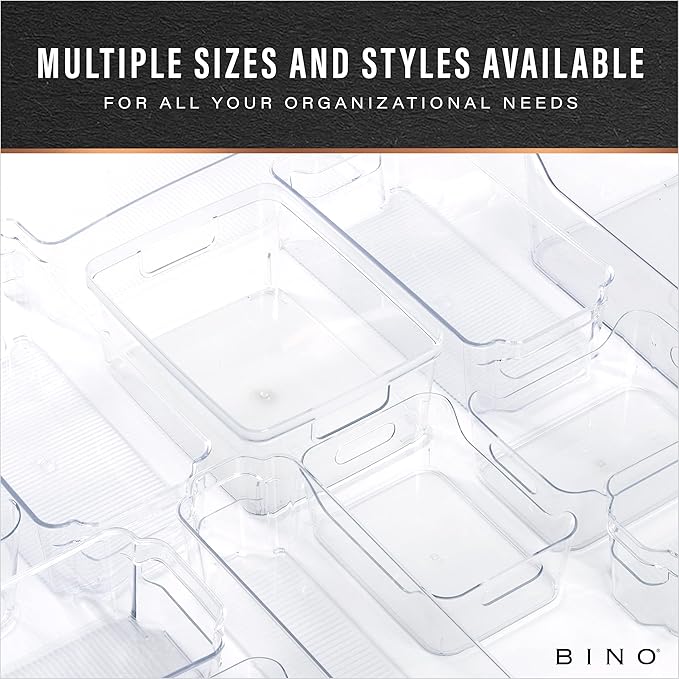 BINO | Plastic Storage Bins, X-Large - Image 8