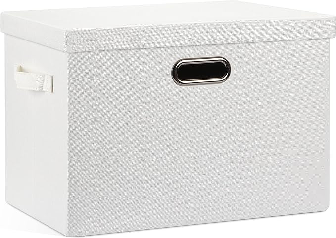 Graciadeco Large 17" 36 Quart Collapsible Stackable Storage Bins by GraciadecoStorage
