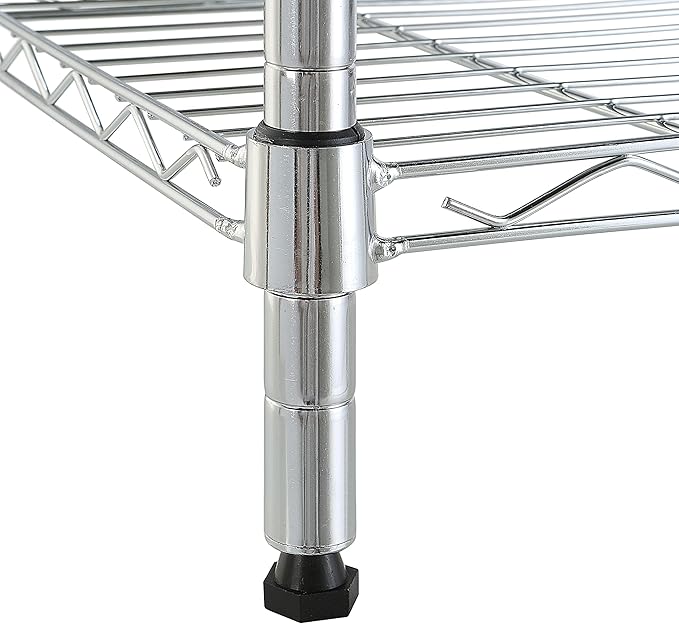Amazon Basics 5-Shelf Tower Adjustable Storage Shelving Unit, 16 D x 16 W x 54 - Image 6