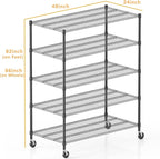 Himimi 5 Tier Wire Shelving - Image 3