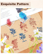 UCEC 7 Pieces Acrylic Stamp Block Clear Stamping Tools Set - Image 3