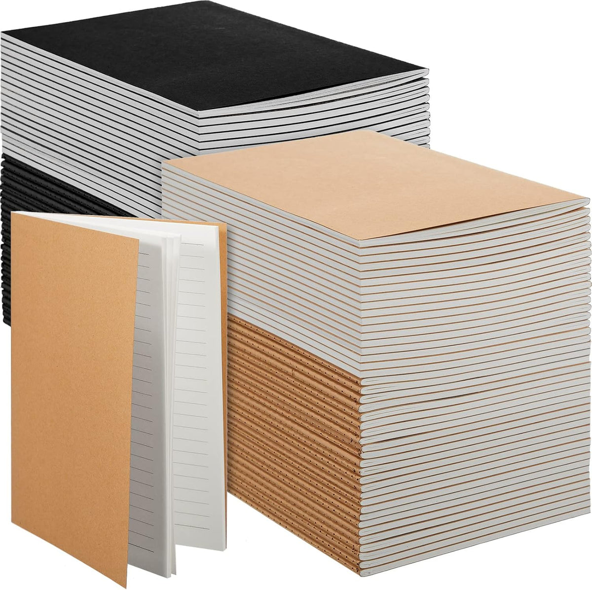 Mimorou 100 Pcs Journals Notebooks Bulk