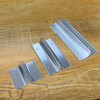 10 Pack 6" Length Aluminum Corridor Sign Holder, 1/8" Substrate, Corridor Mount - Image 7