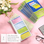 Sinmoe 1 Pcs Spiral Bound Phone Message Book - Image 2