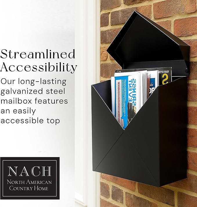 NACH Chicago Extra Large Mailbox, Rust Resistant Large Mailboxes - Image 3