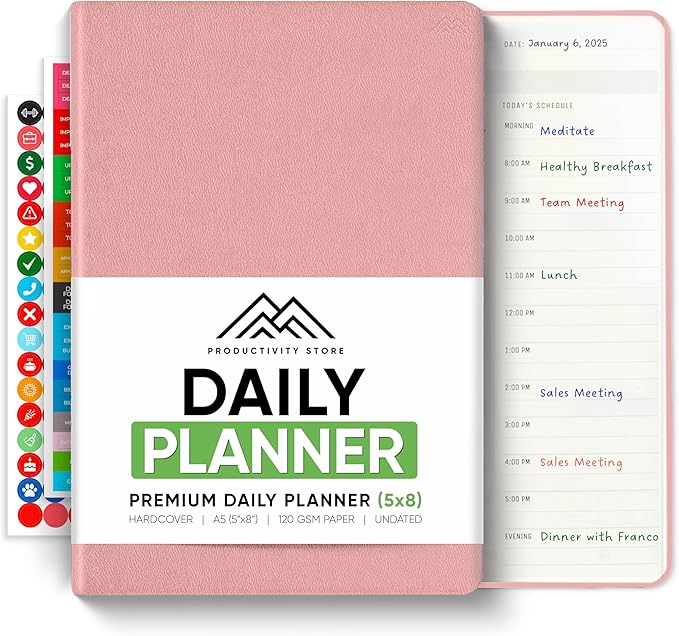 Daily Planner 2026 by PRODUCTIVITYSTORE