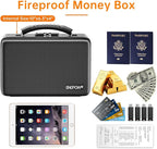 ENGPOW Fireproof Money Box, Small Hard Case Fireproof Box - Image 6