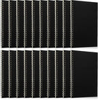 Eersida 20 Pack A5 Spiral Notebook College Ruled Spiral Notebook Bulk 5.5 x 8.3 by Eersida