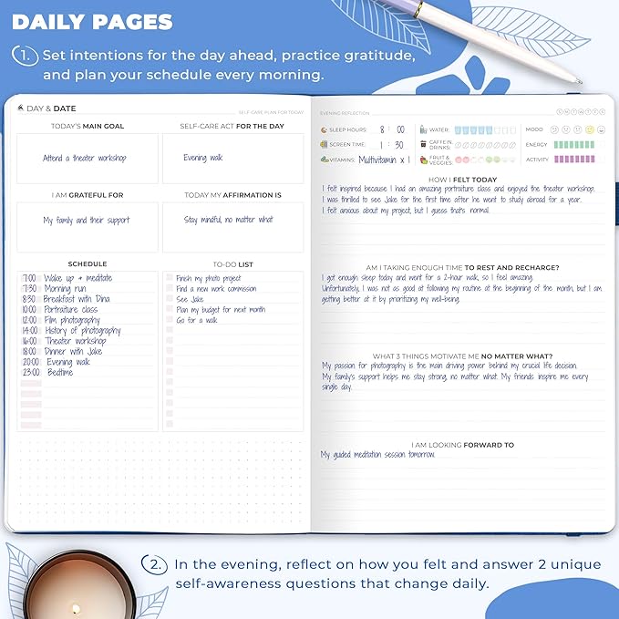 Clever Fox Self-Care Journal – Wellness & Daily Reflection Notebook – Mental - Image 4