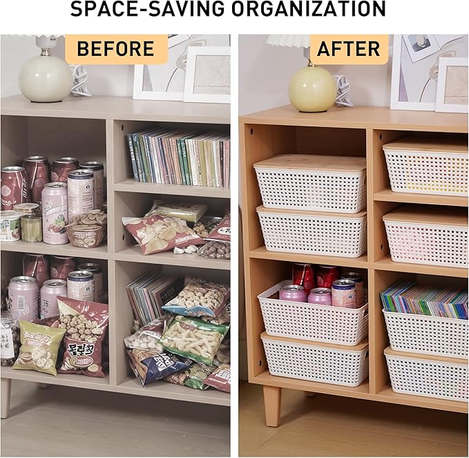 Anywish Small Storage Bins - Image 9