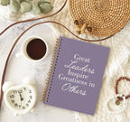 OXW Purple Meeting Notebooks for Work, Leadership Gifts Office Work Notebook - Image 3