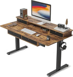 FEZIBO 55'' x 30'' Electric Standing Desk by FEZIBO