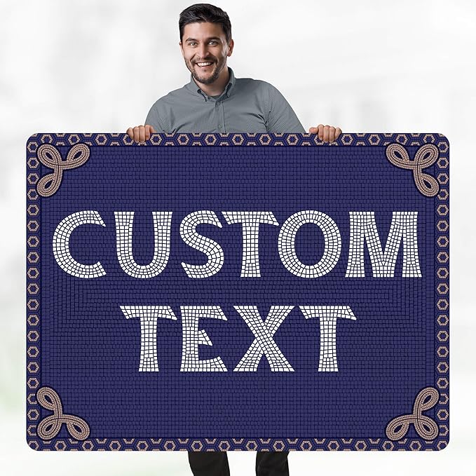 Custom Sign, Custom Street Sign, 11 Font Colors, 13 Font Styles, 4 Hole Options - Image 2