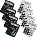 Flutesan 8 Pack Calculator Bulk 12 Digit Solar Power Calculator Solar and by Flutesan