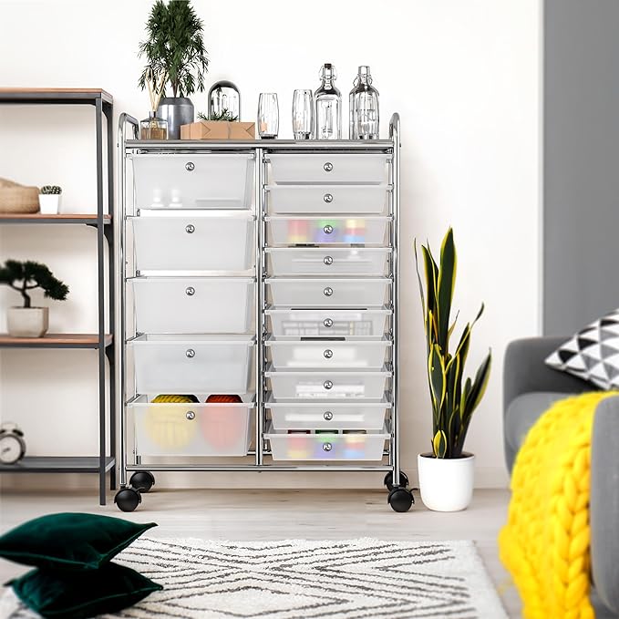 Simple Houseware Utility Cart - Image 2
