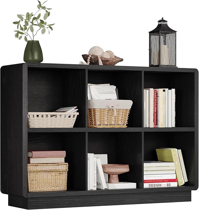 ChooChoo 6 Cube Storage Organizer, Wooden Bookcase by ChooChoo