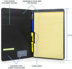 Legal Size Padfolio, 8.5 x 14 Inch Portfolio Folder - Image 4