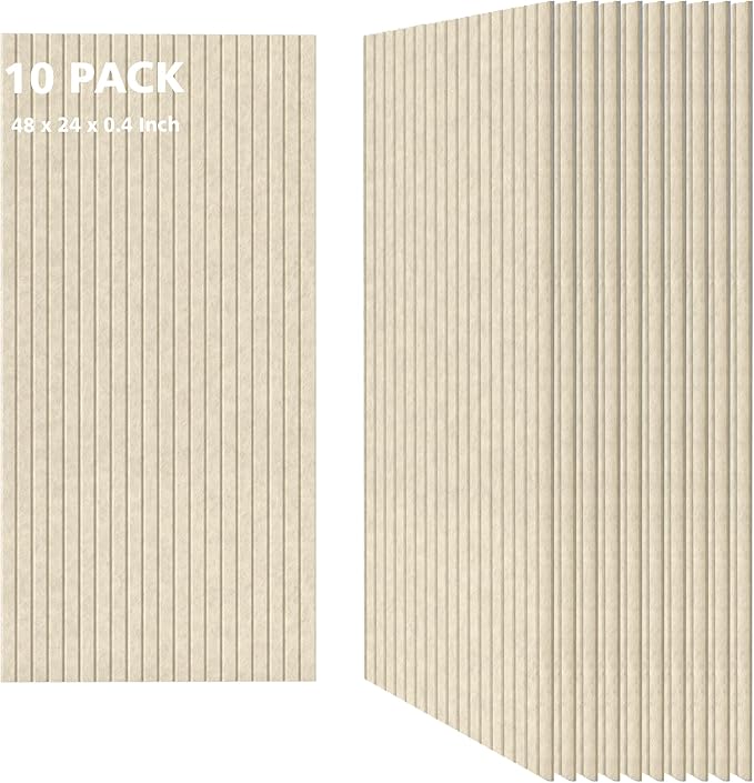 AUTORIFIC Acoustic Panels, 10 Pack Sound Panels Noise Reducing by AUTORIFIC