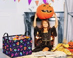 Halloween Storage Baske Bins Cube Collapsible Organizer Closet Shelves Toy Box - Image 4