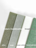 DECORITA Green Bulletin Board | Large Cork Boards Alternative - Image 6