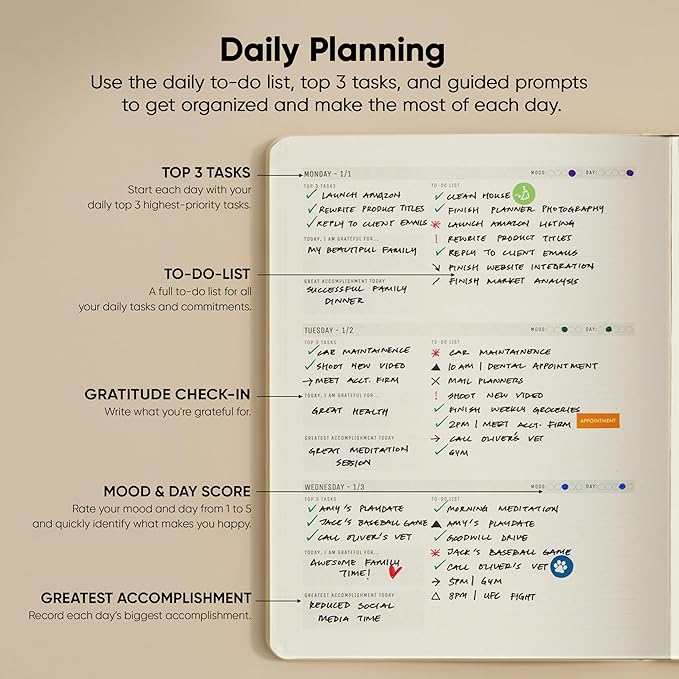 Dated, 2026 Planner, 8.5" x 11" - Image 3