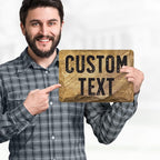 Custom Sign, Custom Street Sign, 11 Font Colors, 13 Font Styles, 4 Hole Options - Image 2