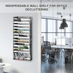 EasyPAG Wall File Holder 14 Tier Mesh Hanging Folder Organizer - Image 5