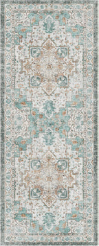 GENIMO 2x6 Runner Rugs for Hallway, Machine Washable Non Slip Vintage Rugs - Image 7