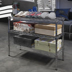 Regal Altair 14" Deep x 36" Wide x 27" Height Wire Shelving Kit | 3-Tier | NSF - Image 2