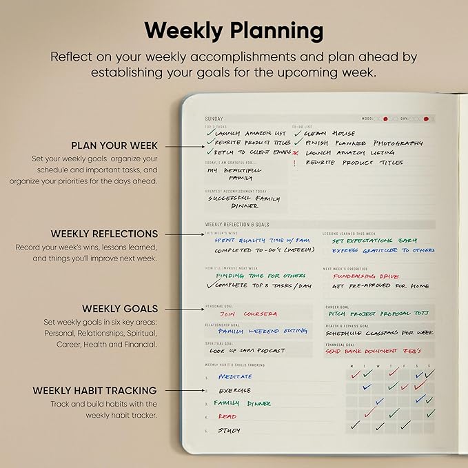 Undated, 2026 Planner, 8.5" x 11" - Image 4