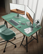 YSAGi Leather Desk Protector, Office Mat, Large Mouse Mat, Non-Slip PU Leather - Image 2