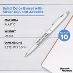 DISCOUNT PROMOS Custom Langham Ballpoint Ink Pen - Image 4