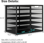 PAG Mass Mail Holder, Adjustable Countertop Literature Organizer, Student - Image 6