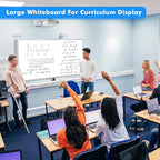 maxtek Rolling Whiteboard, Large Double Sided Standing Whiteboard - Image 4