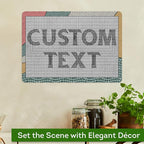 Custom Sign, Custom Street Sign, 11 Font Colors, 13 Font Styles, 4 Hole Options - Image 4