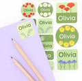 Large Name Labels for Kids by Teddylabels