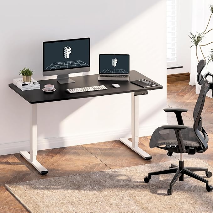 FLEXISPOT E6 3-Stage Dual Motor Electric Standing Desk 48 x 24 Sit Stand Up Desk - Image 2