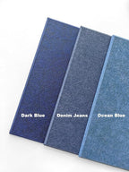 DECORITA Blue Felt Bulletin Board 47"x35" | Large Cork Bulletin Board - Image 5