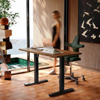 HUANUO 48" x 24" Electric Standing Desk Adjustable Height, 4 Memory Height - Image 2