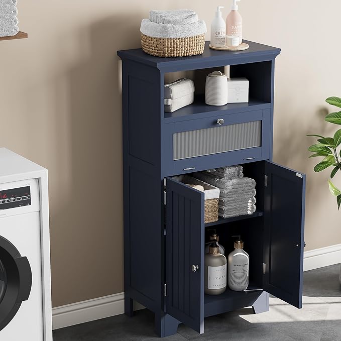 ChooChoo Bathroom Floor Storage Cabinet - Image 6