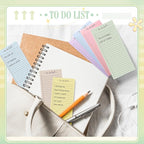 Censen 10 Pack 500 Sheets To Do List Notes Daily Checklist Notepads - Image 4