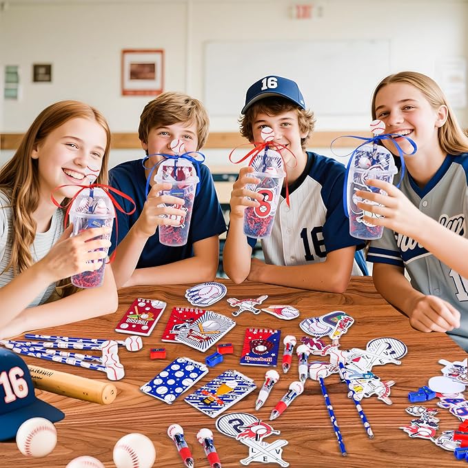 LiYiQ 247 Pcs Baseball Party Supplies Return Gifts - Image 7