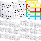 Crtiin 24 Pcs Privacy Folders for Students Desk Dividers Standard School by Crtiin