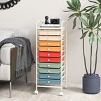 GLACER 10 Drawers Rolling Cart, Storage Cart - Image 8