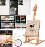 DJAR 49 pcs Acrylic Art Set by DJARARTTOOL
