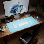 Aothia Double-Sided Desk Pad – 25.6"x13.7" Large Mouse Pad, Leather Desk Mat - Image 3